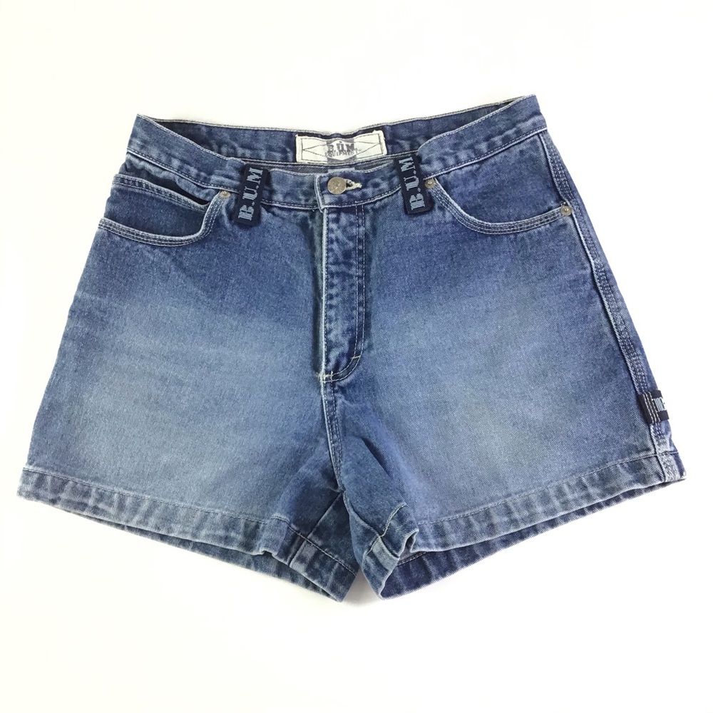 B.U.M. Vintage high rise denim shorts